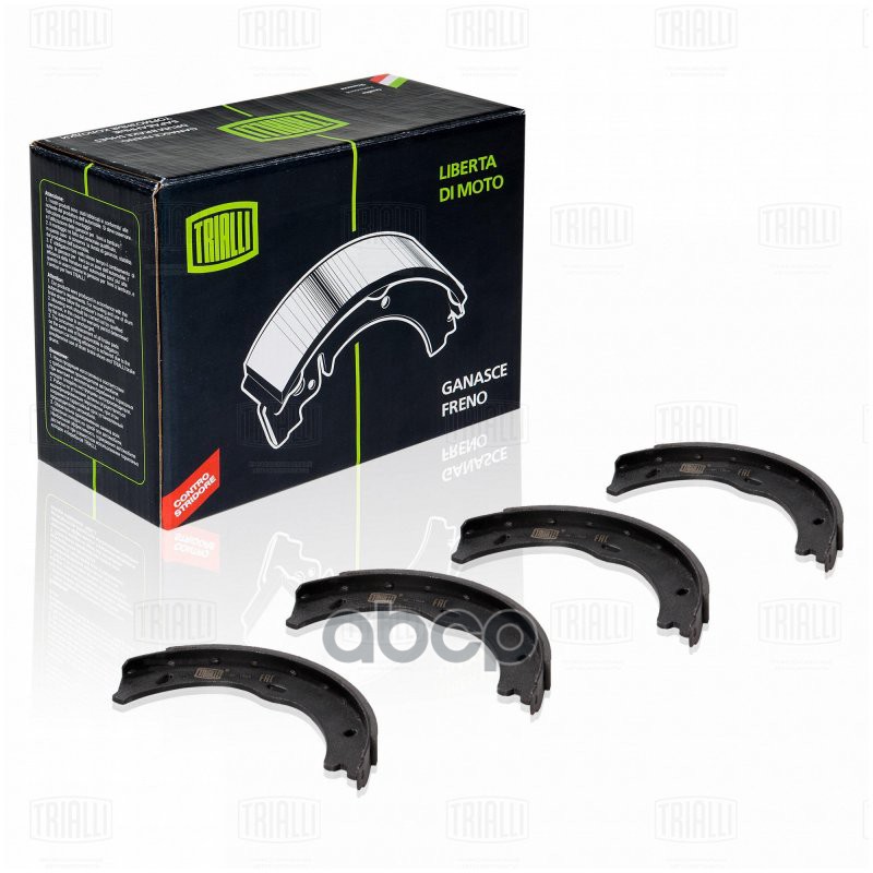 Колодки торм. барабан. зад. Mercedes-Benz Viano W639 03- стоян. торм. GF 1565 Trialli арт. GF1565