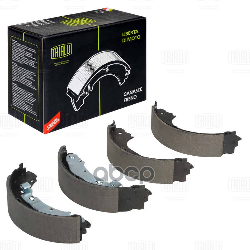 Колодки торм. Fiat Ducato (02-) барабан. 254x57 т/с Lockheed (GF 1664) Trialli арт. GF1664