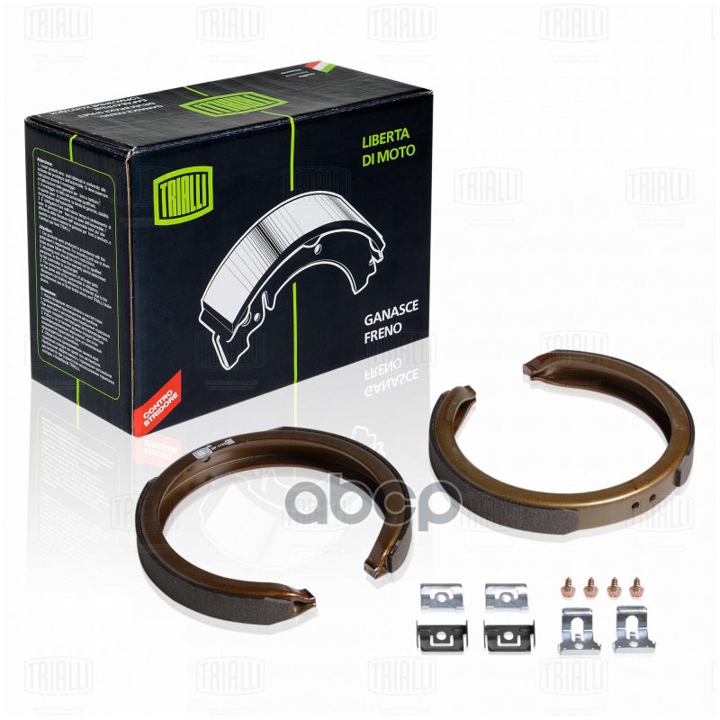 Колодки торм. SsangYong Actyon (05-)/Kyron (05-) барабан. стоян. торм. (GF 1700) Trialli арт. GF1700