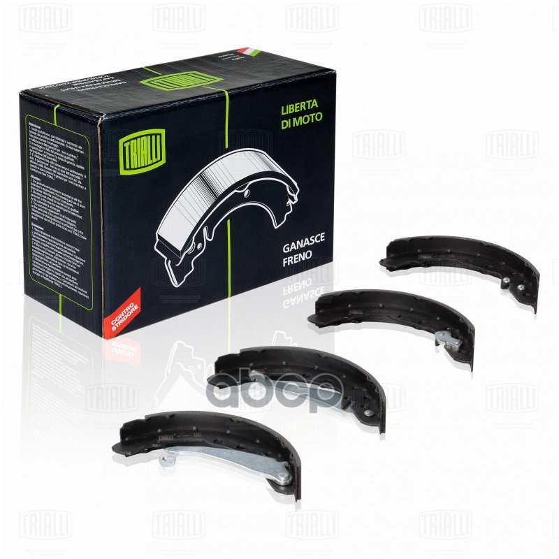 Колодки торм. барабан. зад. VW Passat B3 88- GF 1865 Trialli арт. GF1865