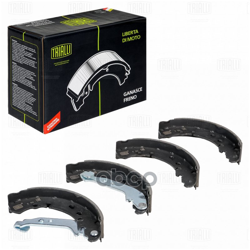 Колодки торм. Toyota Yaris (05-) барабан. 203x40 т/с Lockheed (GF 4566) Trialli арт. GF4566