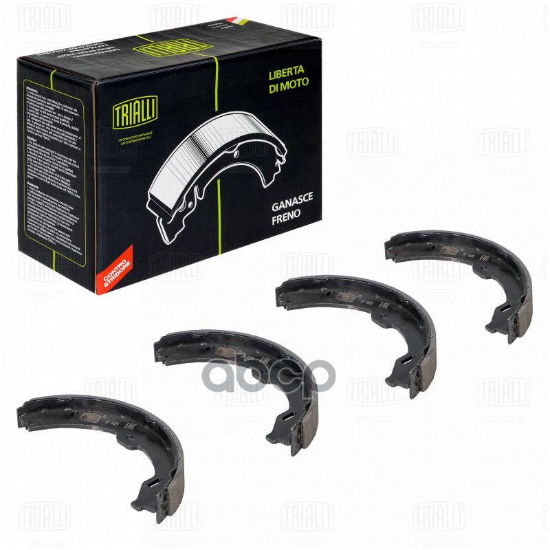 Колодки торм. Mercedes E (W211) (02-) барабан. ст. торм. 180x25 (GF 4609) Trialli арт. GF4609