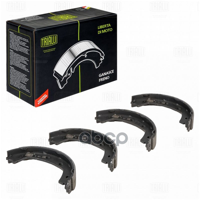 Колодки торм. Land Rover Freelander 2 (06-) барабан. ст. торм. 185x35 (GF 4621) Trialli арт. GF4621