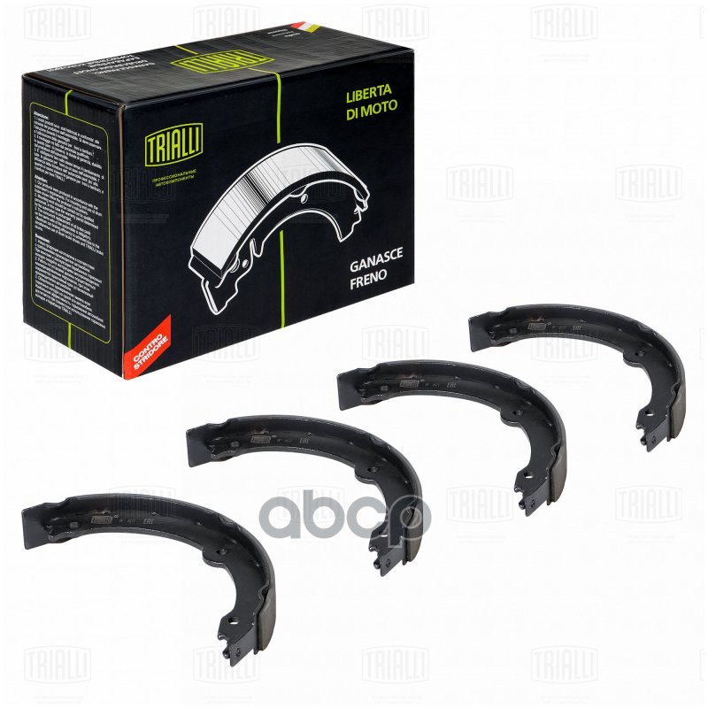 Колодки торм. Toyota Land Cruiser 200 (07-) барабан. ст. торм. 242x35 (GF 4671) Trialli арт. GF4671