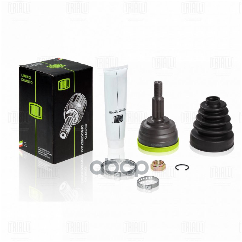 ШРУС Renault Duster (10-) 1.6i 6MT 4WD (наруж. перед.) (GO 0907) Trialli арт. GO0907