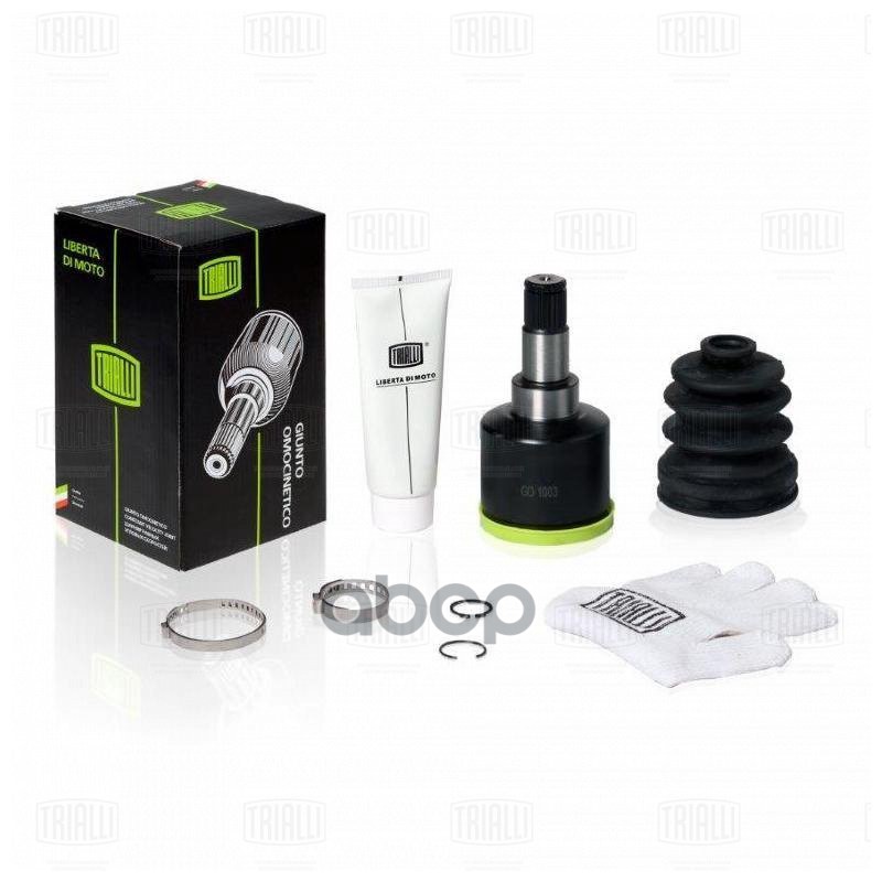 ШРУС Ford Focus II (05-) 1.6Ti/1.8i MT (внутр. лев.) (КПП B5/IB5) (GO 1003) Trialli арт. GO1003