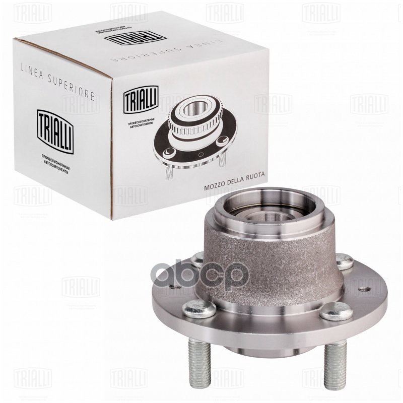 Ступица Chevrolet Aveo (02-) без ABS (задн. в сборе с подшип.) (MR 0582) Trialli арт. MR0582