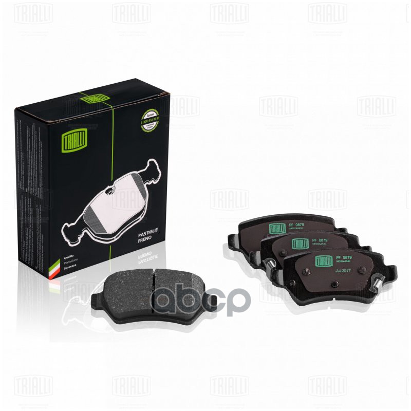 Колодки торм. Opel Astra H (04-)/Kia Ceed (12-) диск. зад. т/с TRW (PF 0879) Trialli арт. PF0879