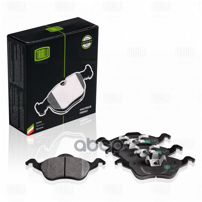Колодки торм. Ford Focus I (98-) диск. перед. (PF 1001) Trialli арт. PF1001