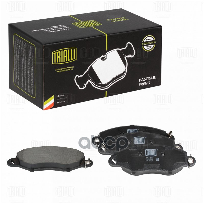 Колодки торм. Ford Transit (00-) диск. перед. FWD (PF 1041) Trialli арт. PF1041