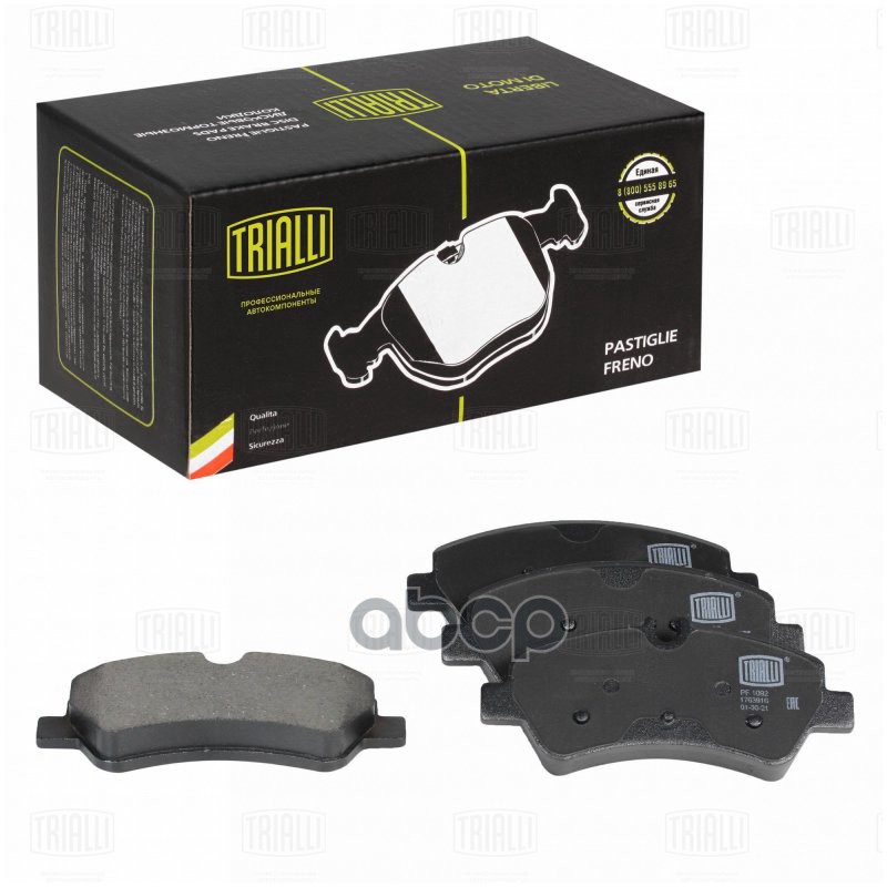 Колодки торм. Ford Transit (13-) диск. зад. (PF 1092) Trialli арт. PF1092