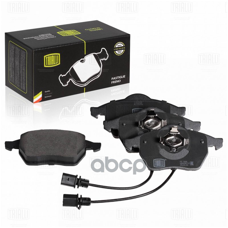 Колодки торм. диск. перед. Audi A6 (04-) (PF1806) Trialli арт. PF1806