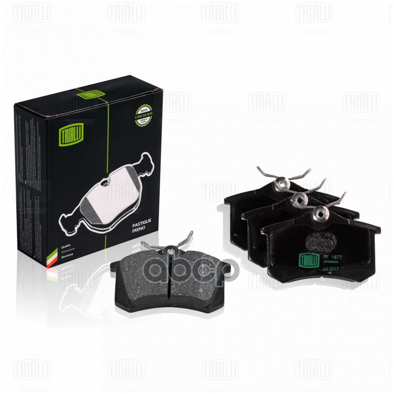 Колодки торм. диск. зад. VW Golf III 91  PF1877 Trialli арт. PF1877