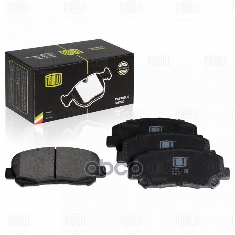 Колодки торм. Mazda CX-5 (11-) диск. перед. (PF 2505) Trialli арт. PF2505