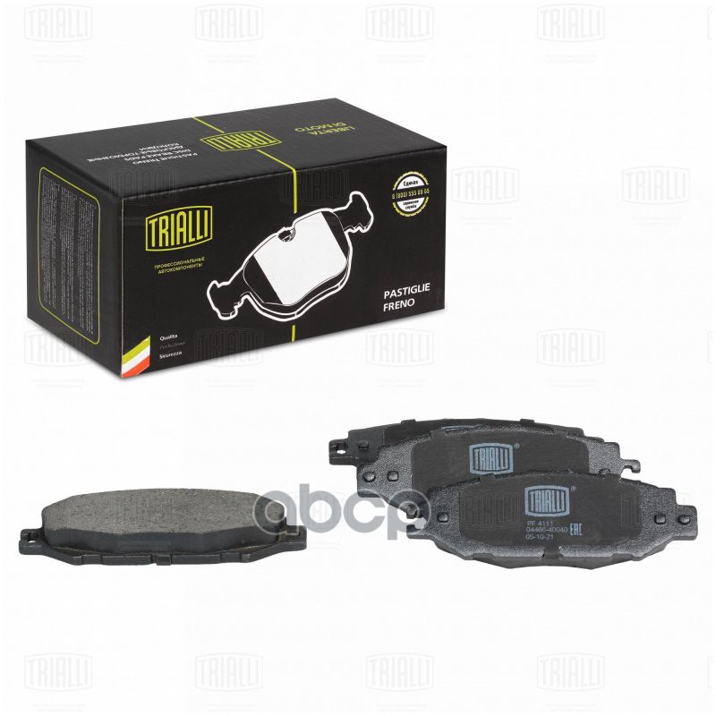 Колодки торм. Lexus LS (94-) 4.0i диск. зад. (PF 4111) Trialli арт. PF4111
