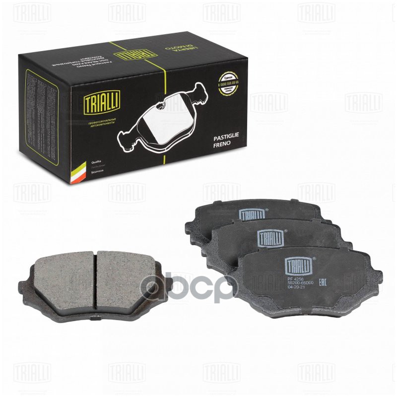 Колодки торм. Suzuki Grand Vitara (98-) диск. перед. т/с Sumitomo (PF 4256) Trialli арт. PF4256