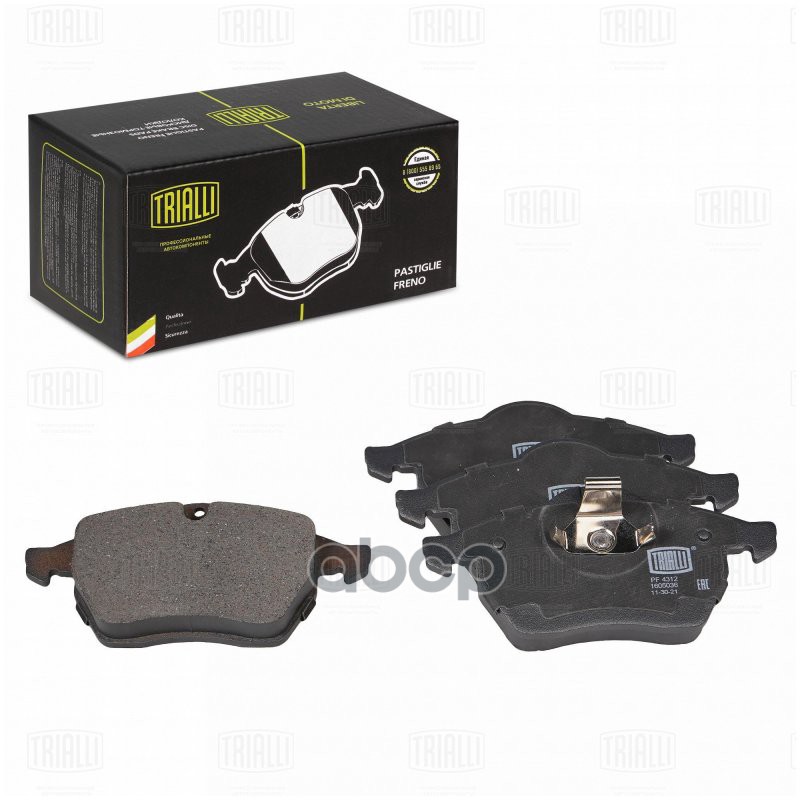 Колодки торм. Opel Vectra B (95-) диск. перед. (PF 4312) Trialli арт. PF4312