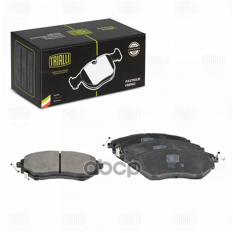 Колодки торм. Subaru Forester (12-)/Legacy (03-)/Tribeca (04-) диск. перед. (PF 4328) Trialli арт. PF4328