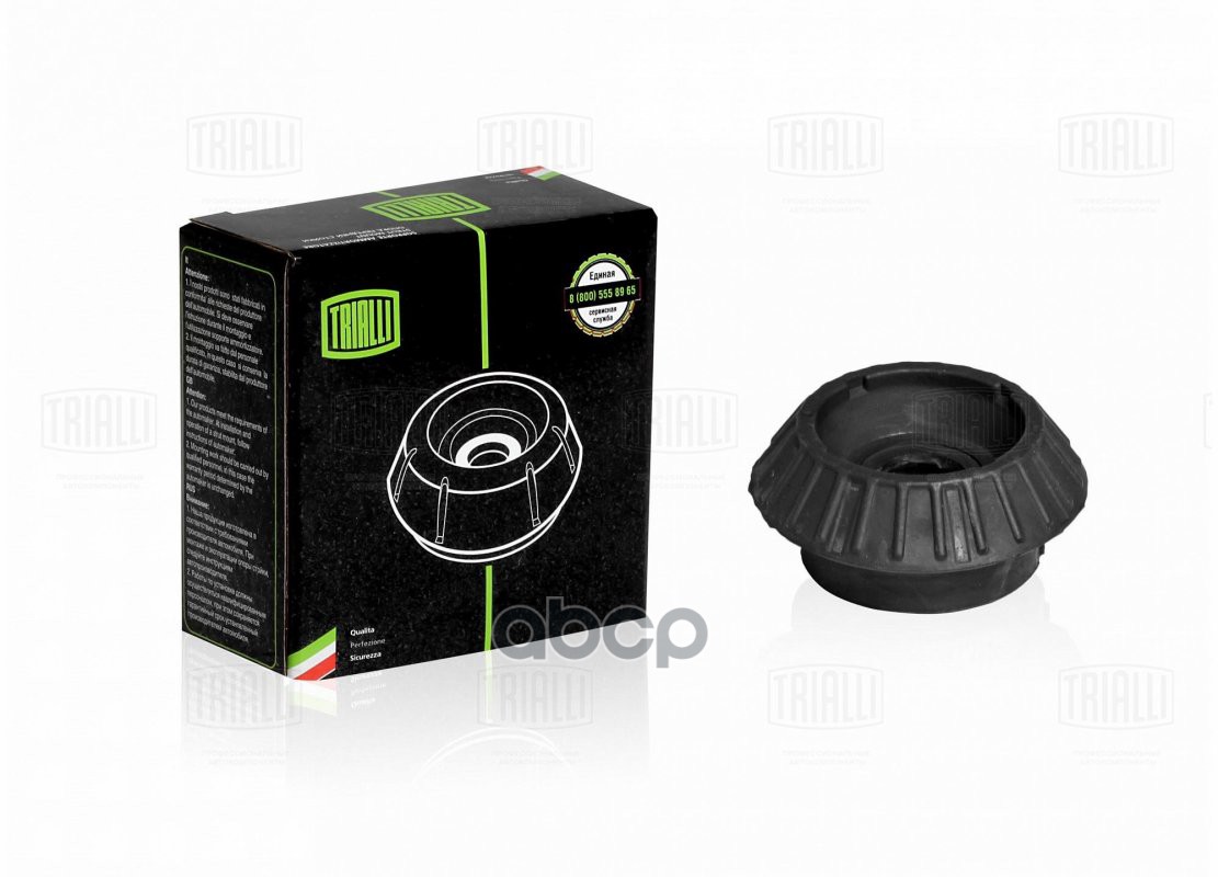 Опора амортизатора Chevrolet Aveo (02-) (перед.) (без подшип.) (SA 0568) Trialli арт. SA0568