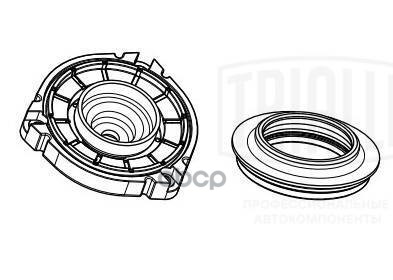 Опора амортизатора Skoda Fabia (99-)/(07-) (перед.) (с подшип.) (SA 1851) Trialli арт. SA1851