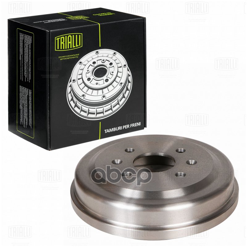Барабан торм. Chevrolet Aveo (02-)/Aveo T255 (08-) без ABS (TF 062131) Trialli арт. TF062131