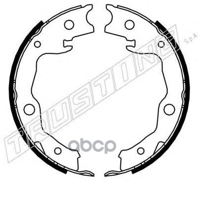 К-Т Бараб. Тормоз. Колодок Trusting 115322 Trusting арт. 115322