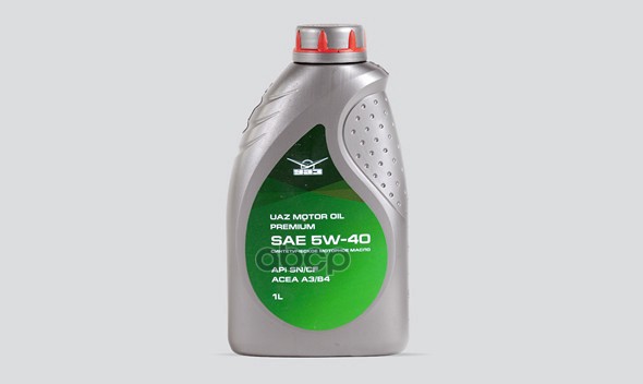 Масло Моторное Уаз Motor Oil Premium 5W-40 Синтетическое 1 Л 0001-01-0010540-02 UAZ арт. 0001-01-0010540-02