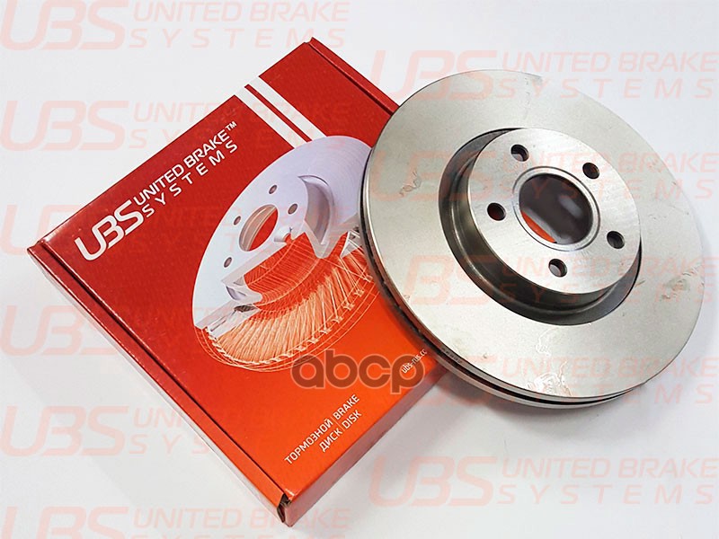 Тормозной Диск Для Ford Focus Ii/Iii 04-/Volvo S40/V50 04-Передний Вент.  1Шт. UBS арт. b2101004
