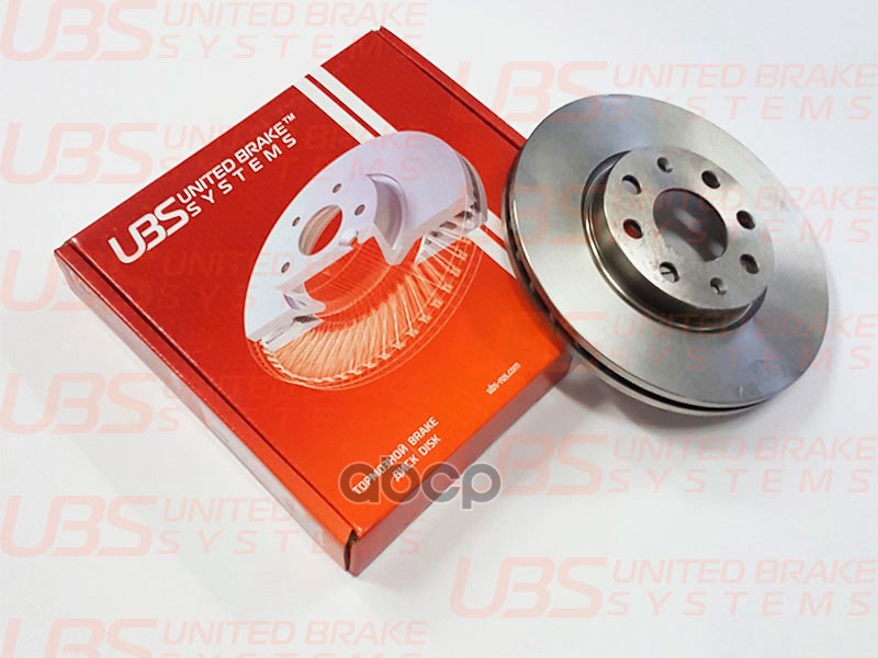 Тормозной Диск Для Opel Corsa D 06-/Fiat Punto 09- Передний Вент.  1Шт. UBS арт. b2104007