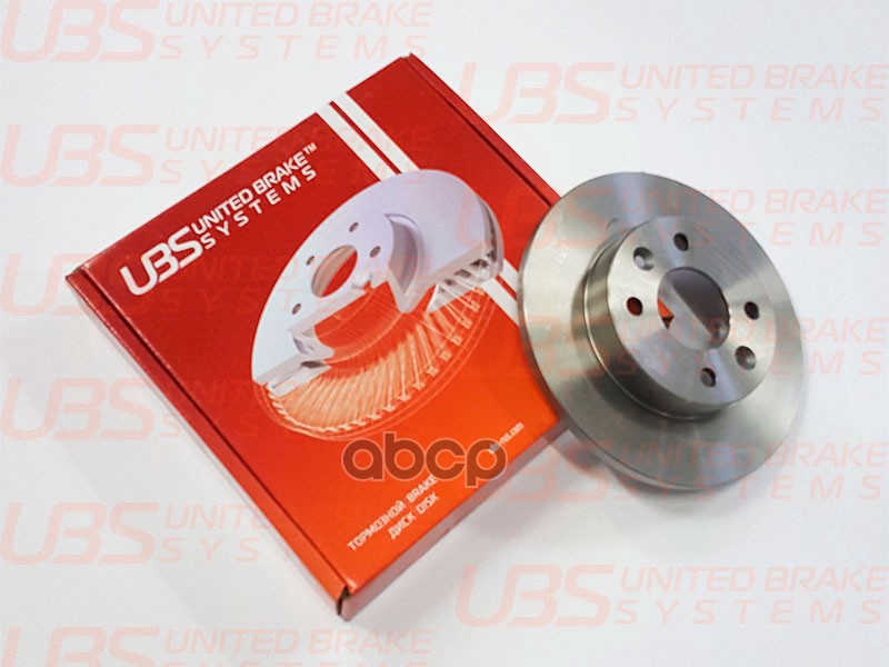 Тормозной Диск Для Renault Logan/Clio/Megane/Sandero Передний Не Вент., 1Шт. UBS арт. B2105006