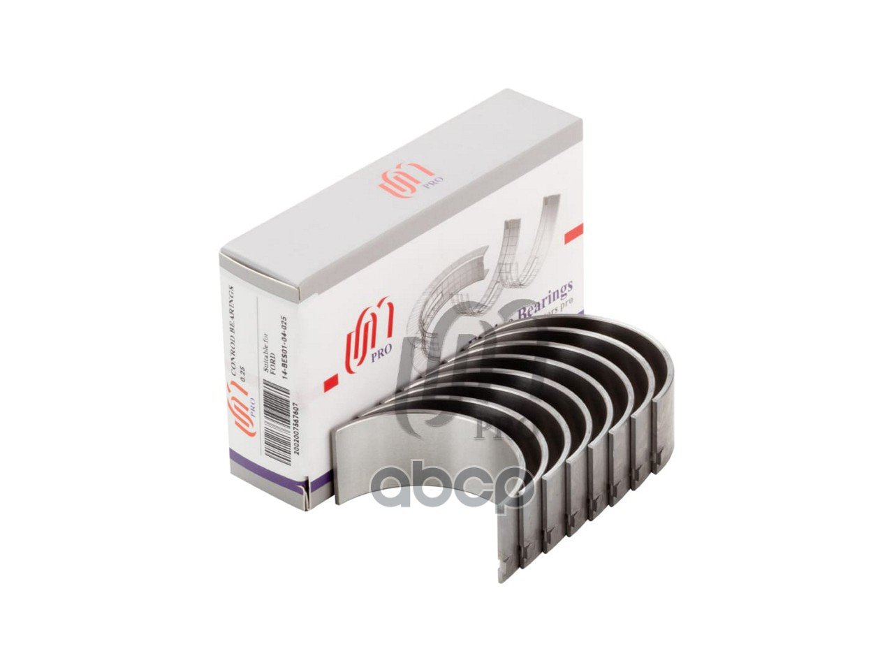 Вкладыши шатунные 0.25 Ford Zetec 16V DOHC 92- United Motors арт. 14BES0104025