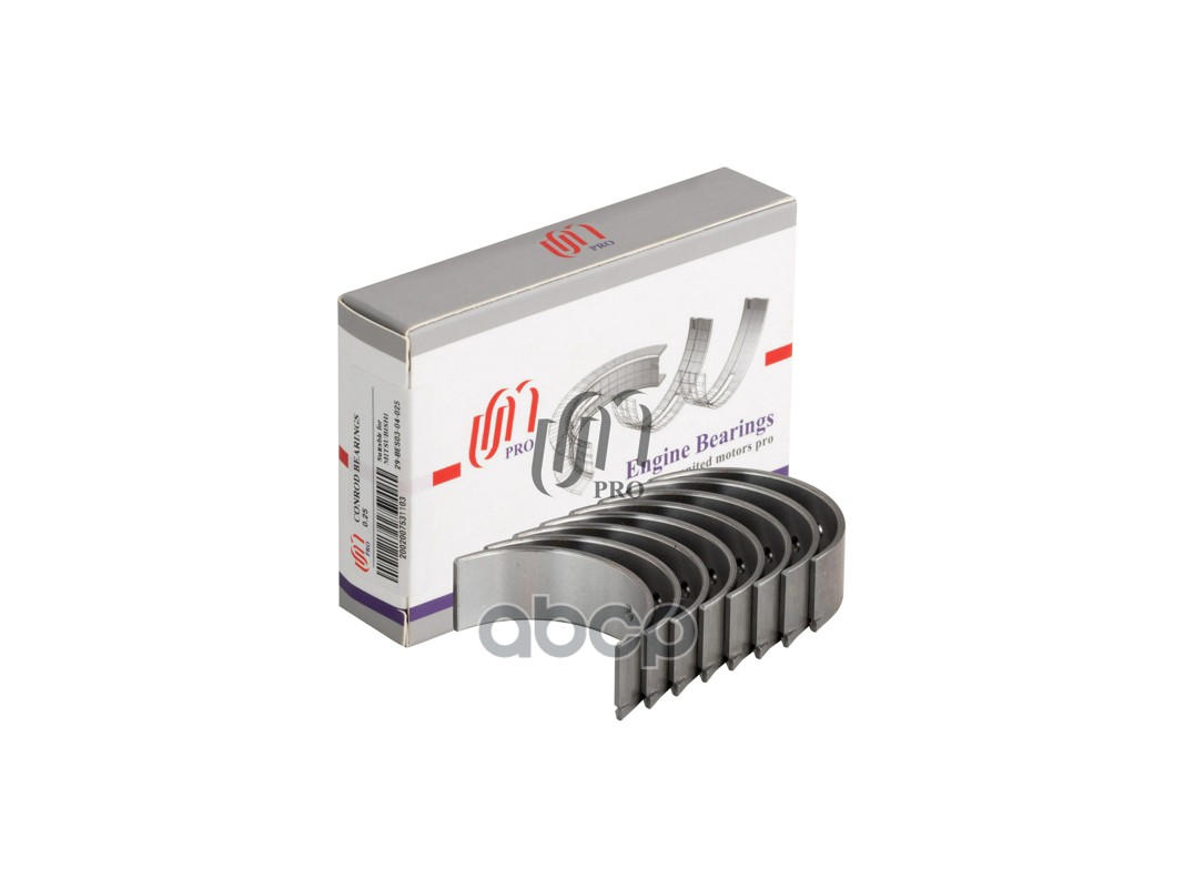 Вкладыши шатунные 0.25 Mitsubishi 4G91/4G92/4G93 UM United Motors арт. 29BES0304025