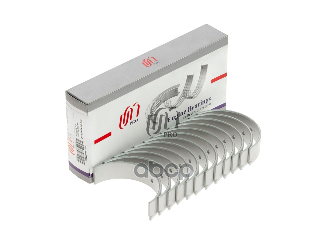 Вкладыши шатунные 0.75 Mitsubishi 6G74 United Motors арт. 29BES0406075