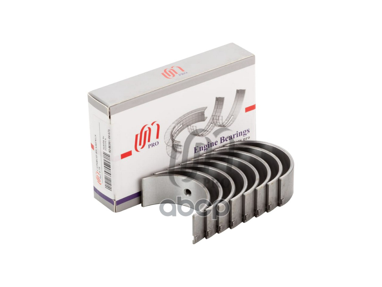 Вкладыши шатунные 0.75 Toyota 1A/2A/3A/4A/-F,-FE,-GE,5A/-F,-FE UM United Motors арт. 43BES0104075