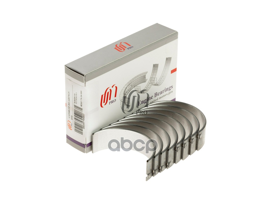 Вкладыши шатунные STD Kia/Hyundai G4NA/G4NC (23060-2E003) UM United Motors арт. BES017904000