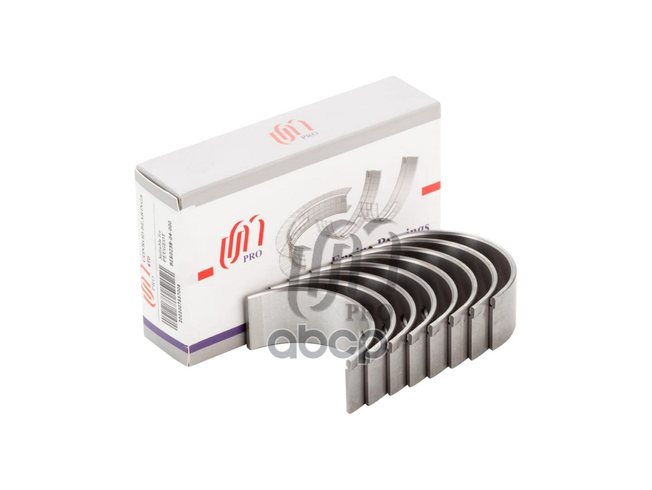 Вкладыши шатунные STD Peugeot TU1JP/ET3J4 к-т. на 4 цил. (0606.P8) UM United Motors арт. BES023804000