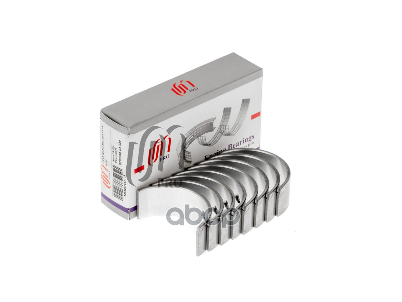 Вкладыши шатунные 0.30 Peugeot TU1JP/ET3J4 к-т. на 4 цил. (0606.P8) UM United Motors арт. BES023804030