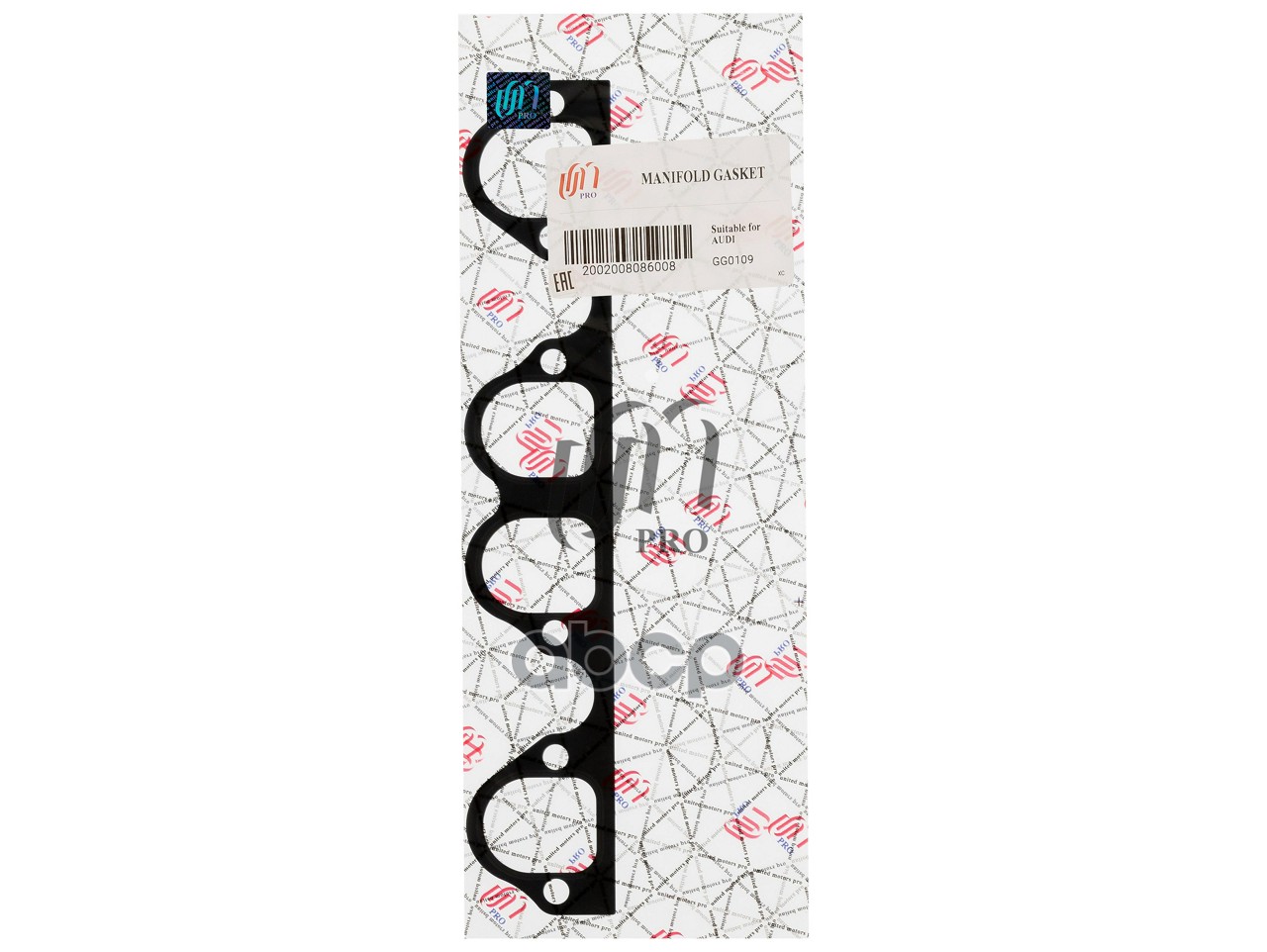 Прокладка впускного коллектора Audi/VW 1.9D (028 129 717 D) UM United Motors арт. GG0109