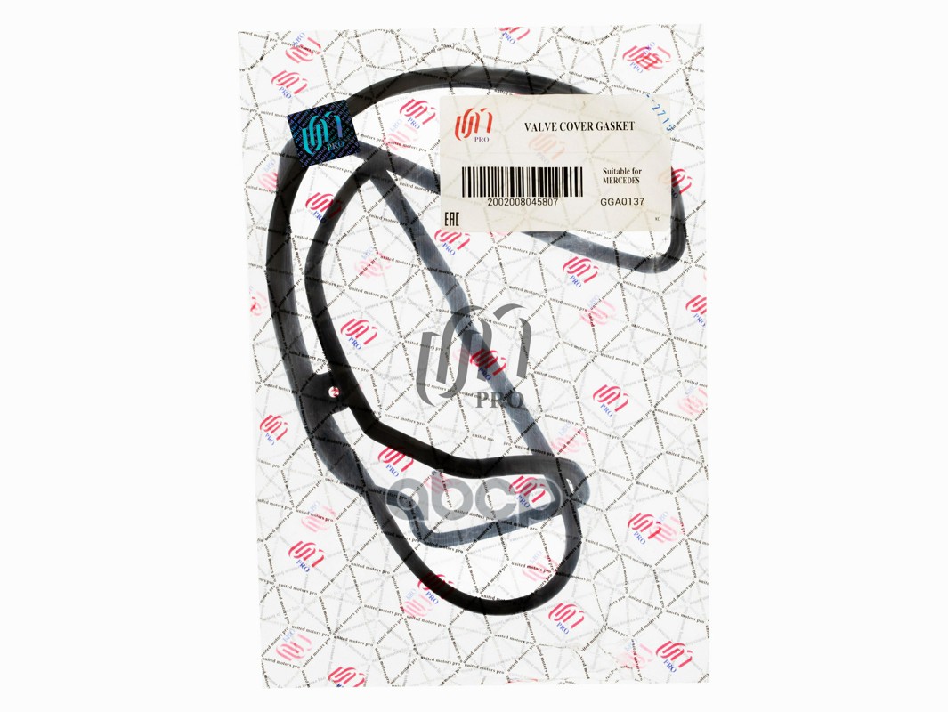Комплект прокладки клапанной крышки MB Sprinter/Vito 2.2 CDi 16V (611 016 0121) UM United Motors арт. GGA0137