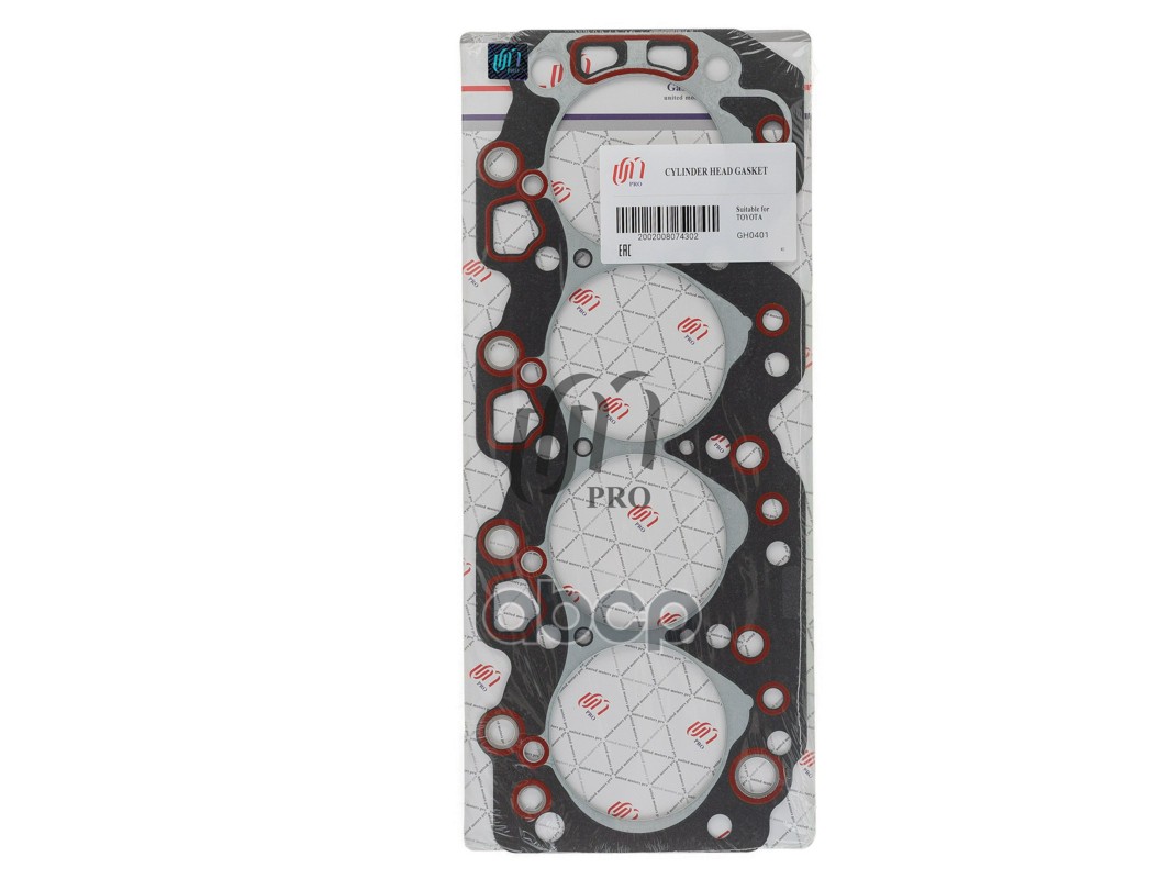 Прокладка головки блока Toyota 2C, 1983 (11115-64060) UM United Motors арт. GH0401