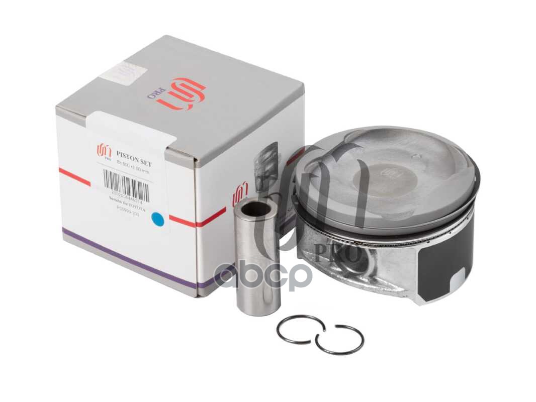 Поршень 1.00 с кольцами Toyota 2AZ-FE d88.5+1.00 (13211-28030) UM United Motors арт. PC0999100