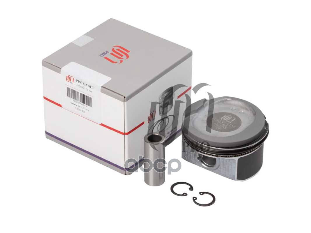 Поршень 1.00 с кольцами Toyota 1ZZ-FE d79.0+1.00 (13101-22140) UM United Motors арт. PC1000100