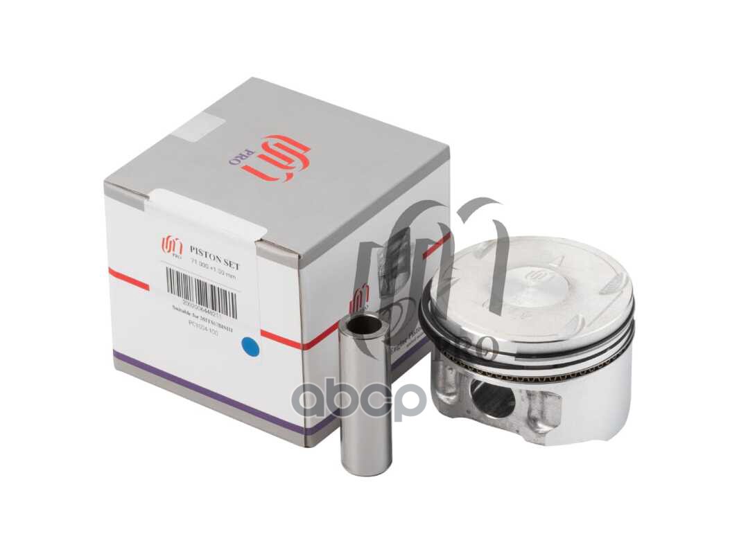 Поршень 1.00 с кольцами Mitsubishi 4G13 d71.0+1.00 (MD351586) UM United Motors арт. PC1004100