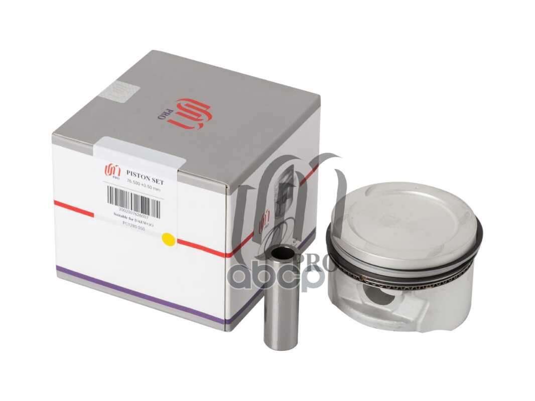 Поршень 0.50 с кольцами Daewoo NUBIRA 76.5+0.50 (93740216) UM United Motors арт. PC1280050