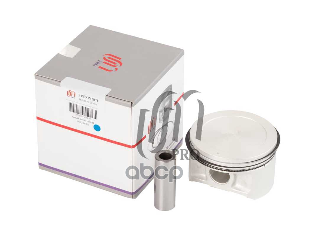 Поршень 0.50 с кольцами Hyundai G6BA DOHC 24V d86.7+0.50 (23410-37936) UM United Motors арт. PC1284050