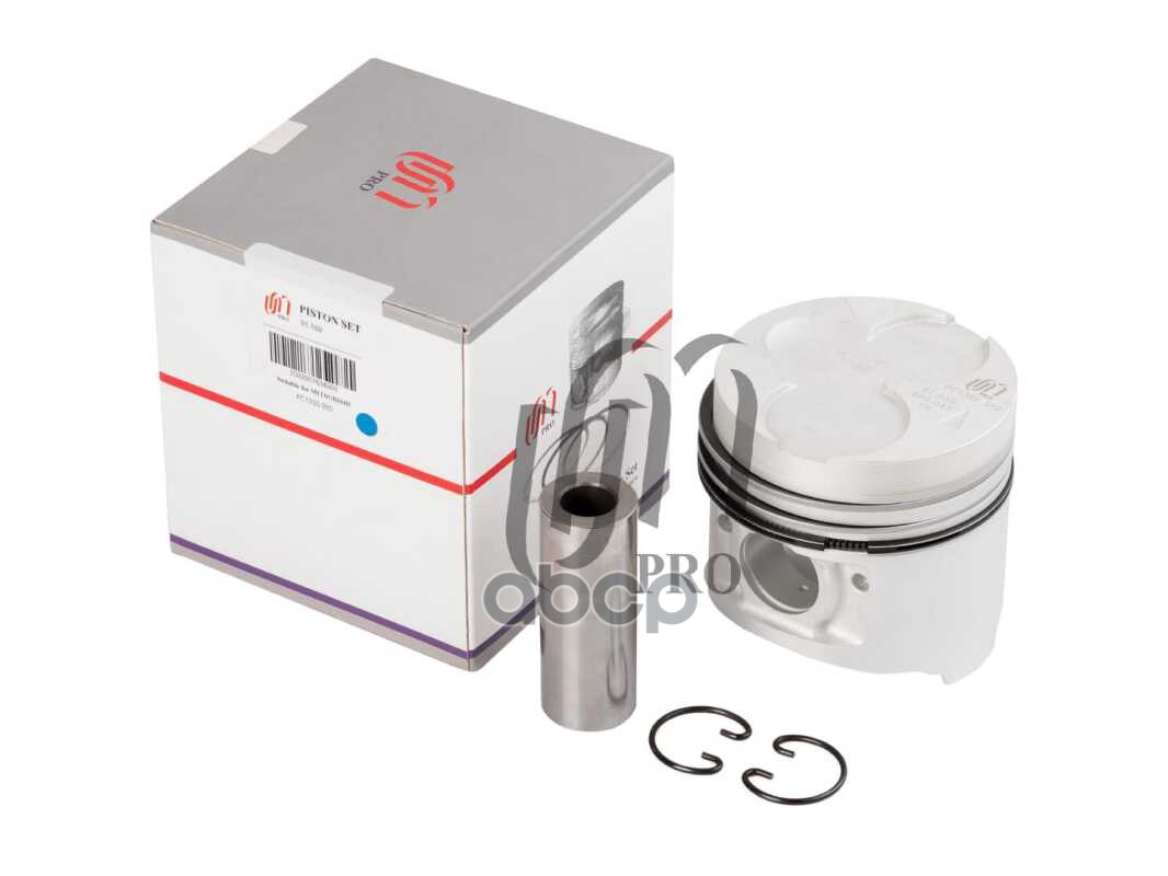 Поршень STD с кольцами Mitsubishi 4D55T, 4D56T d91.1 STD UM United Motors арт. PC1350000