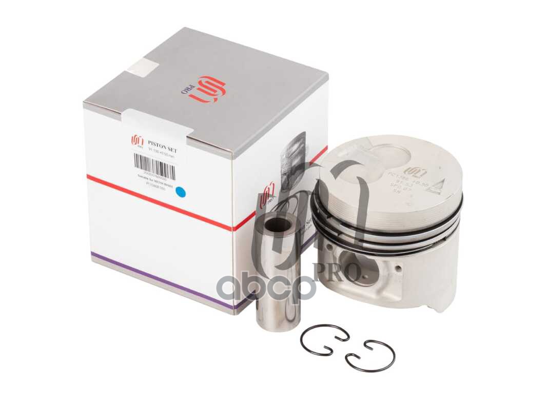 Поршень 0.50 С Кольцами (С Масл. Галереей) Mitsubishi 4D56t D91.1+0.50 (1 И 3) (Md304852/Md304853/Md United Motors арт. PC138...