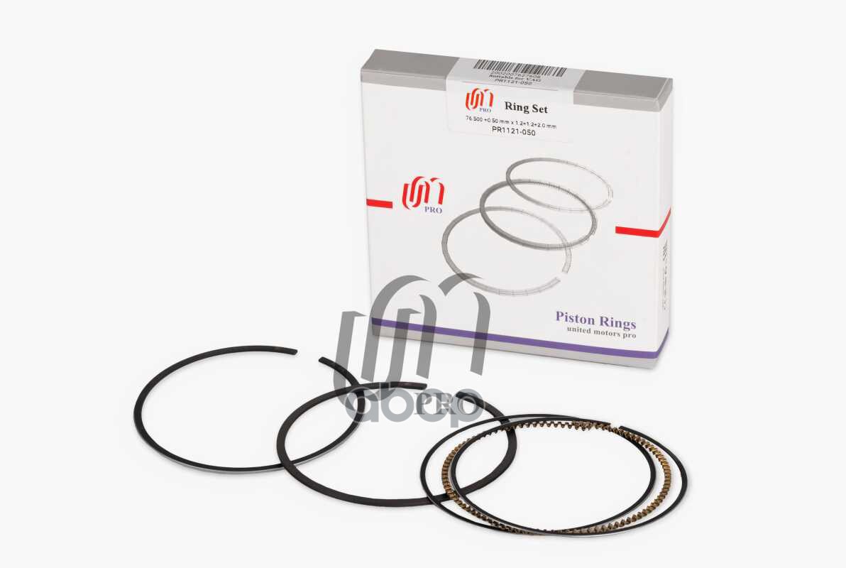 Кольца поршневые 0.50 VAG BLF/BLP d76.5 +0.50 1.2-1.2-2 на 1 цил. UM United Motors арт. PR1121050