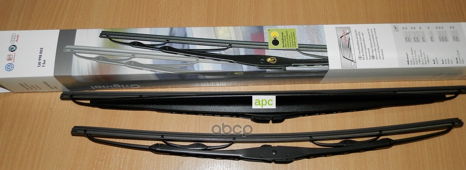 Щётки Стеклоочистителя  Комплект VAG арт. 1j0998003