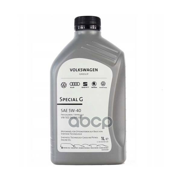 VAG Масло special g sae 5w-40, 1l GS52502M2